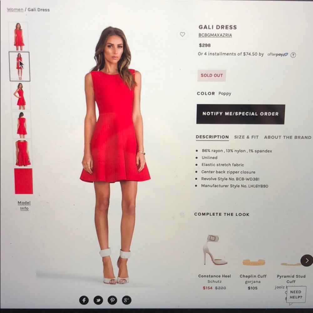 BCBGMaxAzria Gali Dress